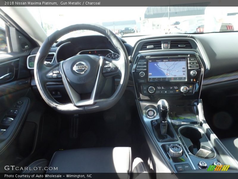 Gun Metallic / Charcoal 2018 Nissan Maxima Platinum