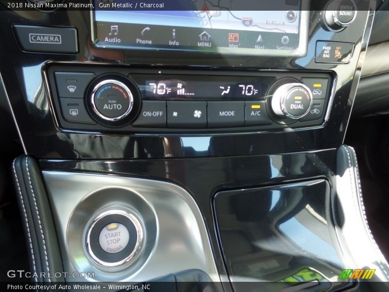 Gun Metallic / Charcoal 2018 Nissan Maxima Platinum