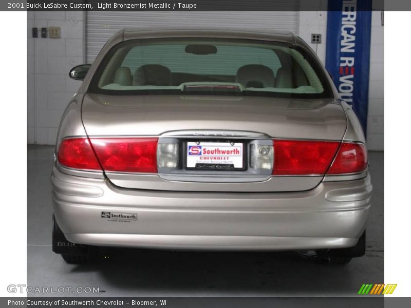 Light Bronzemist Metallic / Taupe 2001 Buick LeSabre Custom