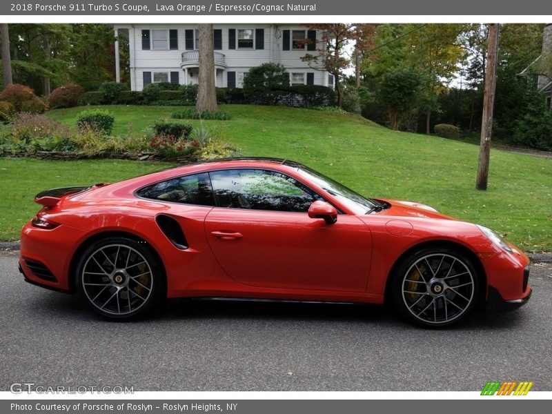  2018 911 Turbo S Coupe Lava Orange