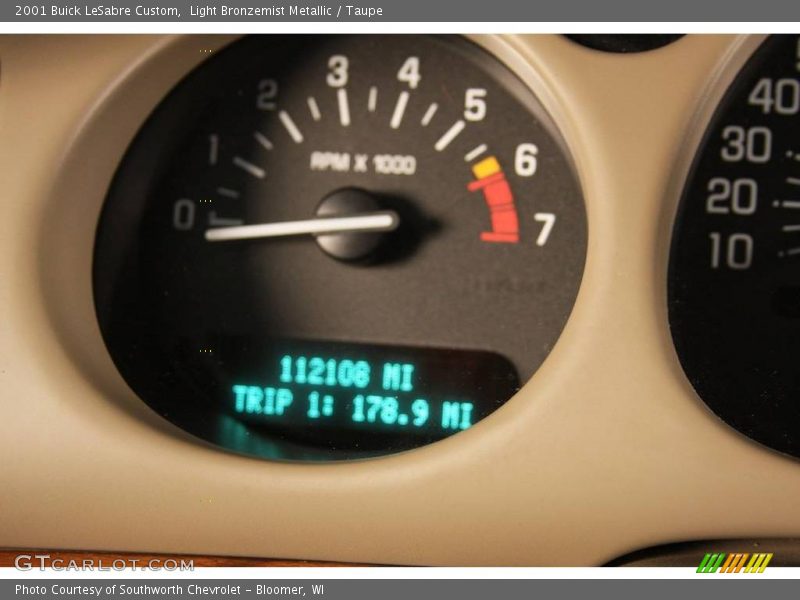 Light Bronzemist Metallic / Taupe 2001 Buick LeSabre Custom