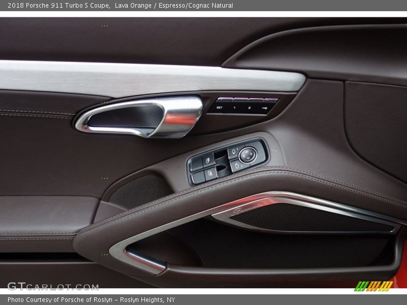 Controls of 2018 911 Turbo S Coupe