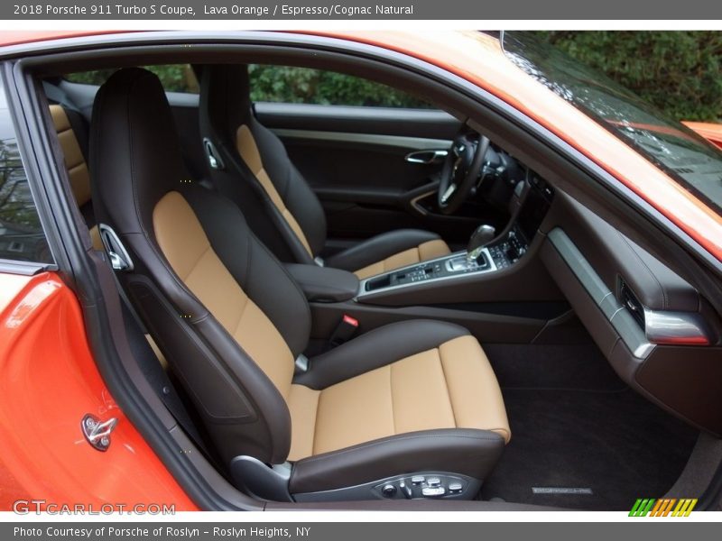Front Seat of 2018 911 Turbo S Coupe