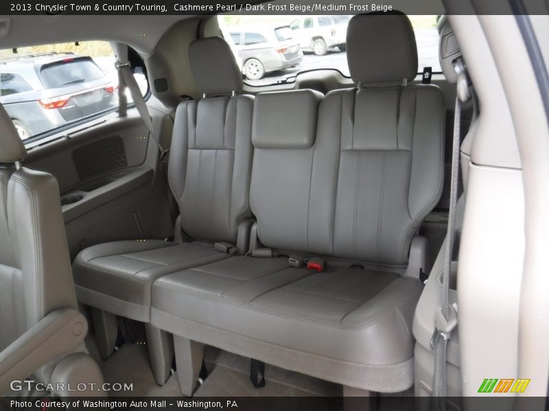 Cashmere Pearl / Dark Frost Beige/Medium Frost Beige 2013 Chrysler Town & Country Touring