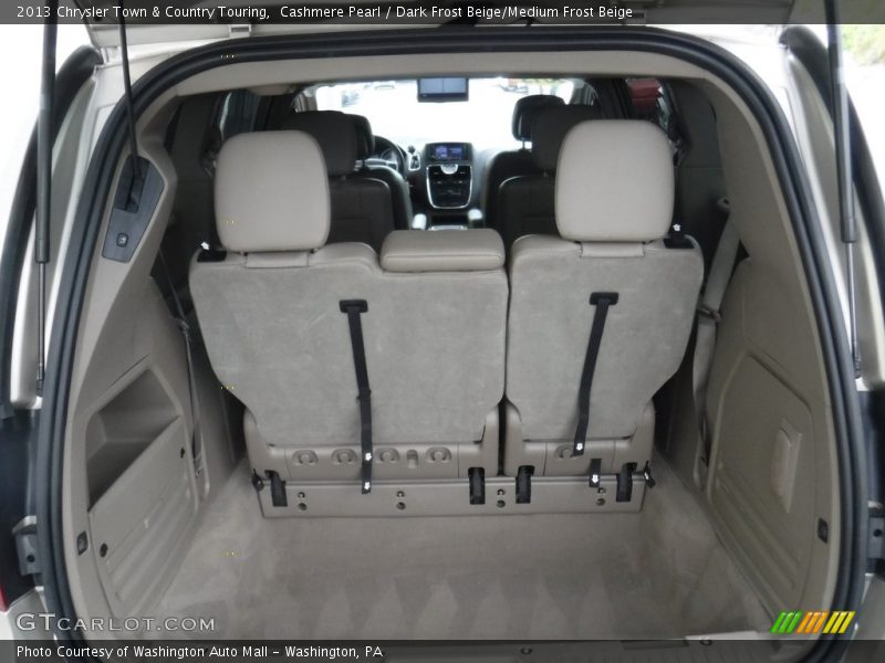 Cashmere Pearl / Dark Frost Beige/Medium Frost Beige 2013 Chrysler Town & Country Touring