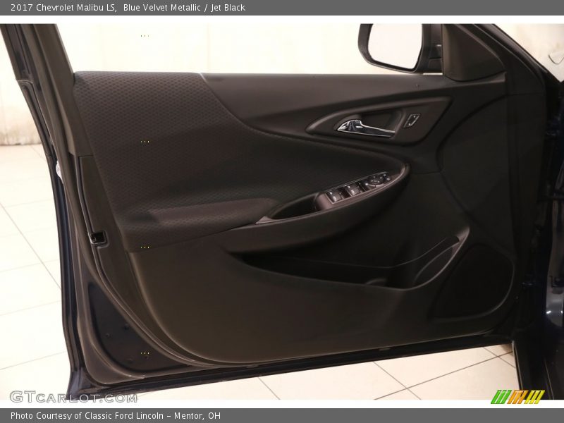 Blue Velvet Metallic / Jet Black 2017 Chevrolet Malibu LS