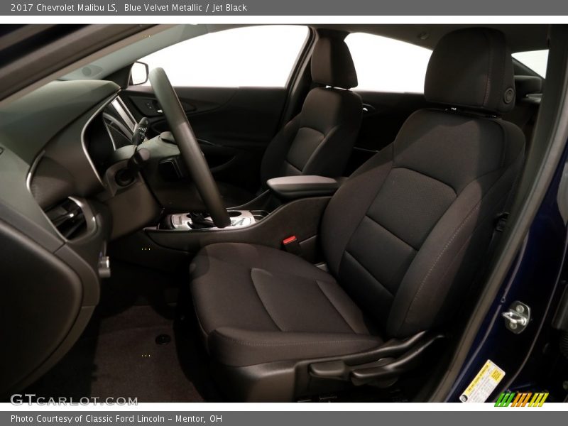 Blue Velvet Metallic / Jet Black 2017 Chevrolet Malibu LS