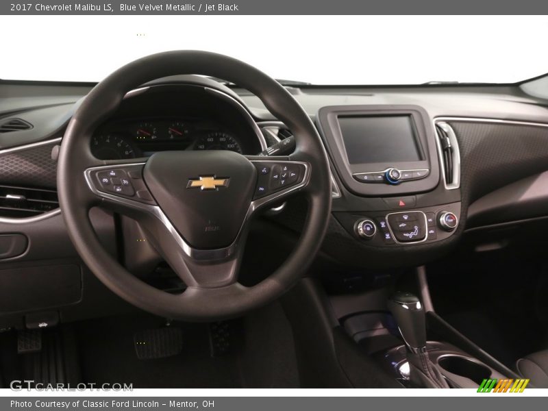 Blue Velvet Metallic / Jet Black 2017 Chevrolet Malibu LS