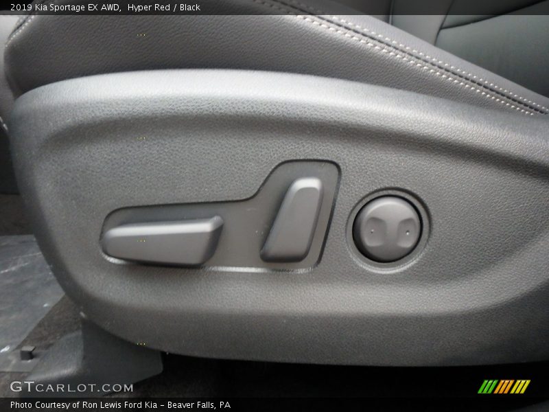 Hyper Red / Black 2019 Kia Sportage EX AWD