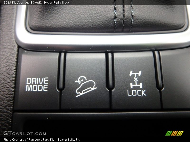 Hyper Red / Black 2019 Kia Sportage EX AWD