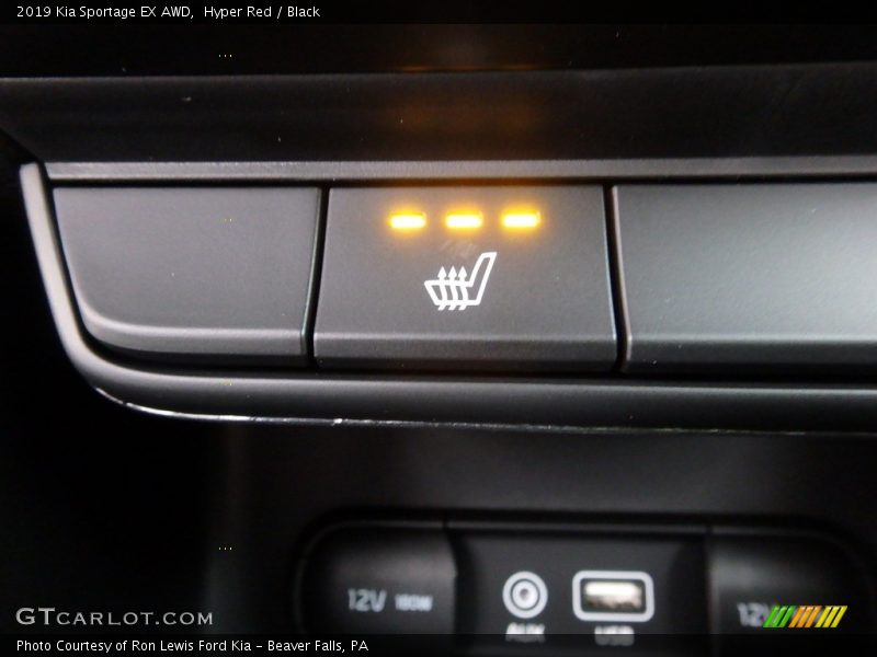 Hyper Red / Black 2019 Kia Sportage EX AWD