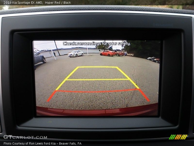 Hyper Red / Black 2019 Kia Sportage EX AWD