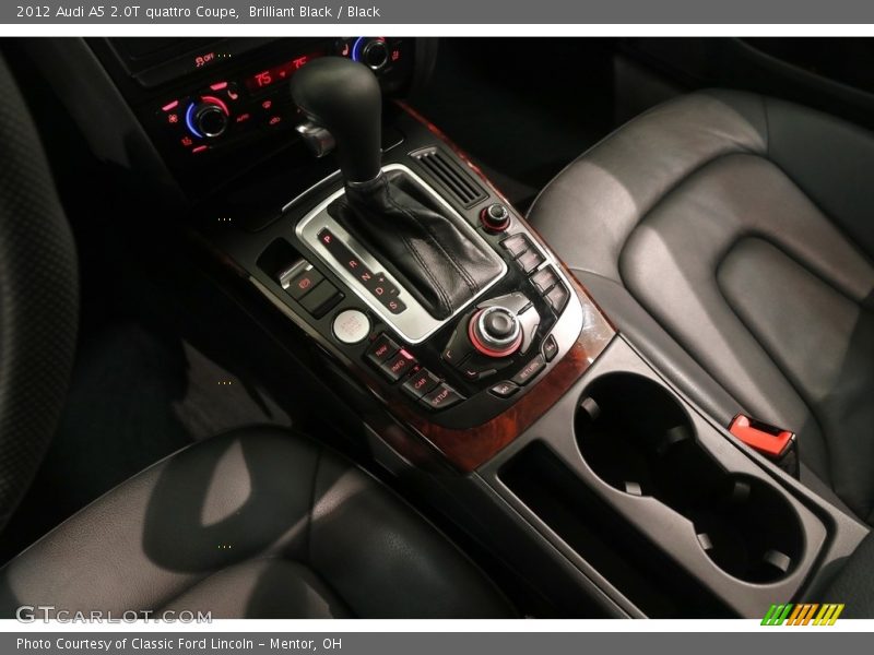 Brilliant Black / Black 2012 Audi A5 2.0T quattro Coupe