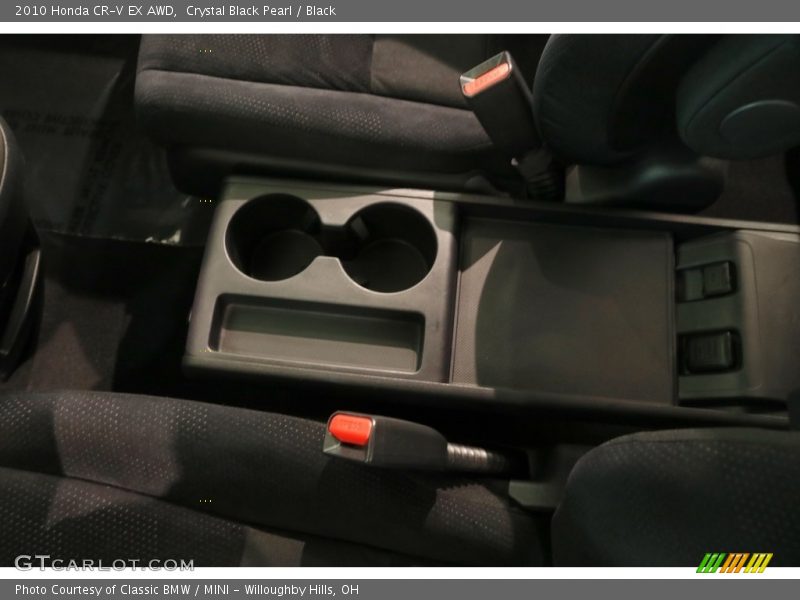 Crystal Black Pearl / Black 2010 Honda CR-V EX AWD