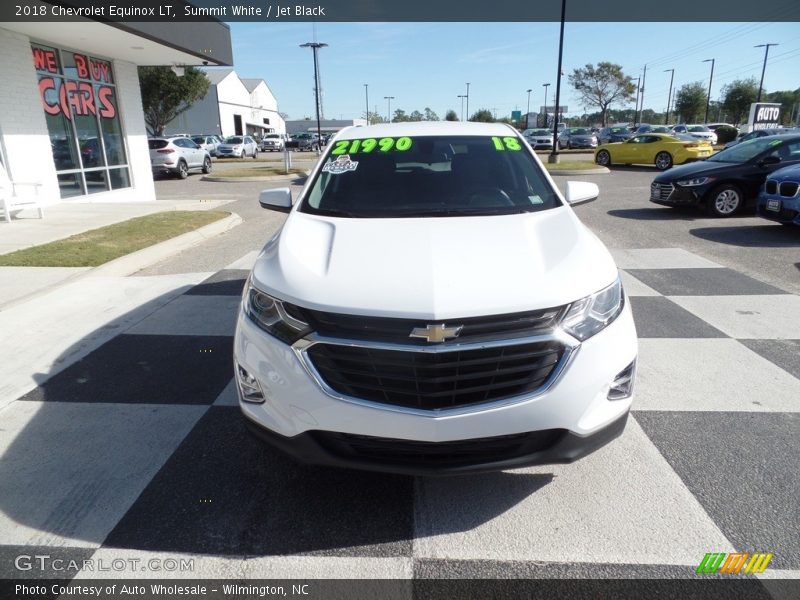 Summit White / Jet Black 2018 Chevrolet Equinox LT