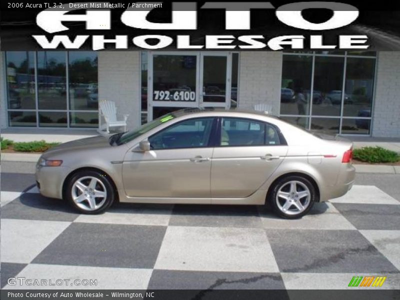 Desert Mist Metallic / Parchment 2006 Acura TL 3.2