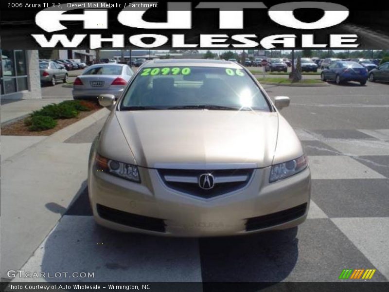 Desert Mist Metallic / Parchment 2006 Acura TL 3.2