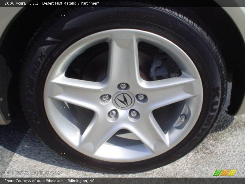 Desert Mist Metallic / Parchment 2006 Acura TL 3.2