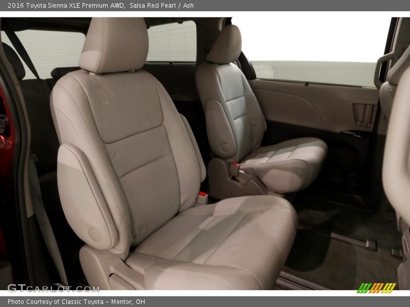 Salsa Red Pearl / Ash 2016 Toyota Sienna XLE Premium AWD