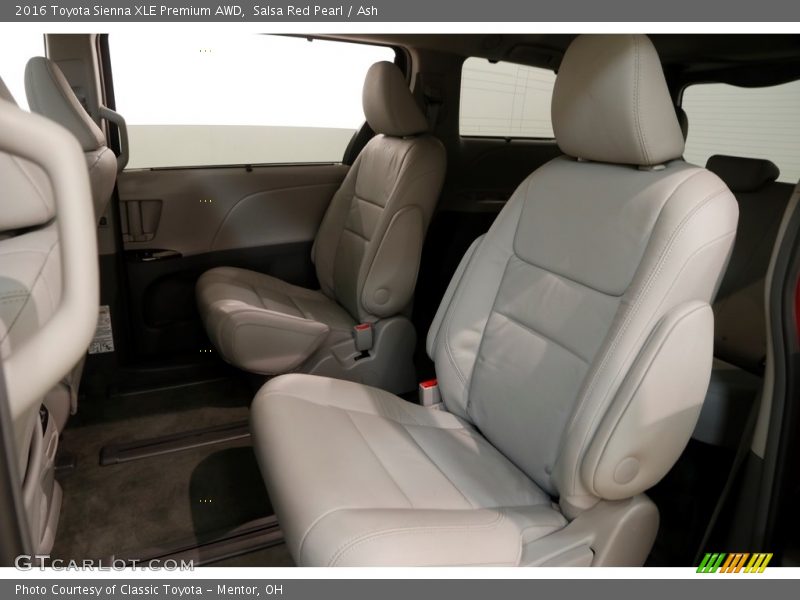 Salsa Red Pearl / Ash 2016 Toyota Sienna XLE Premium AWD