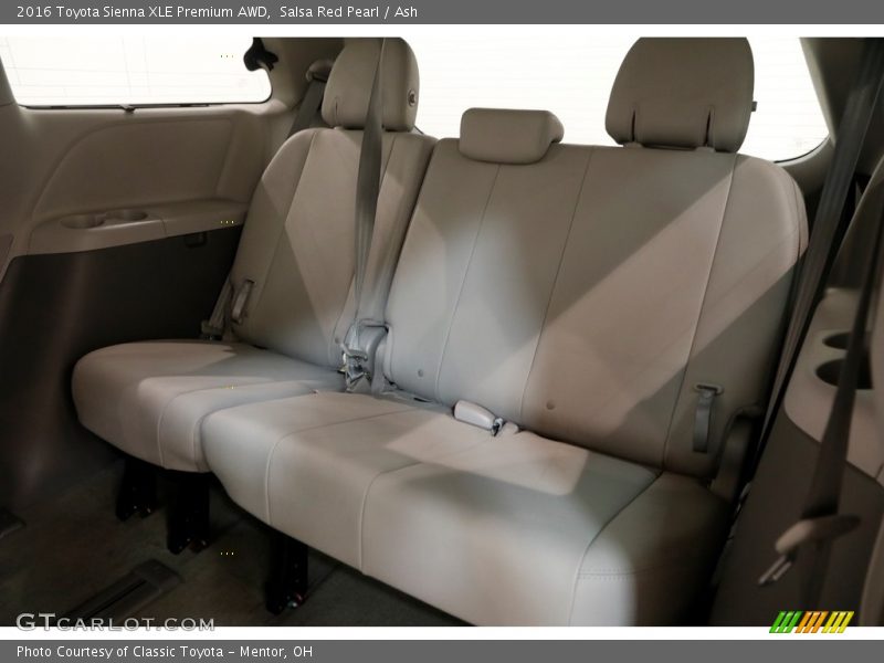 Salsa Red Pearl / Ash 2016 Toyota Sienna XLE Premium AWD