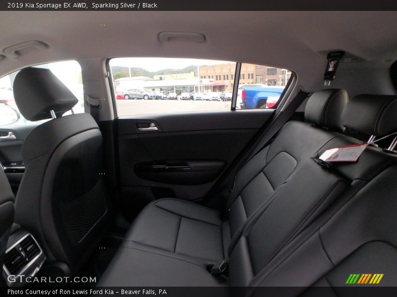 Sparkling Silver / Black 2019 Kia Sportage EX AWD