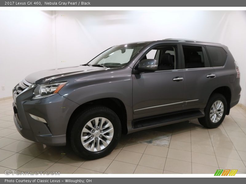 Nebula Gray Pearl / Black 2017 Lexus GX 460