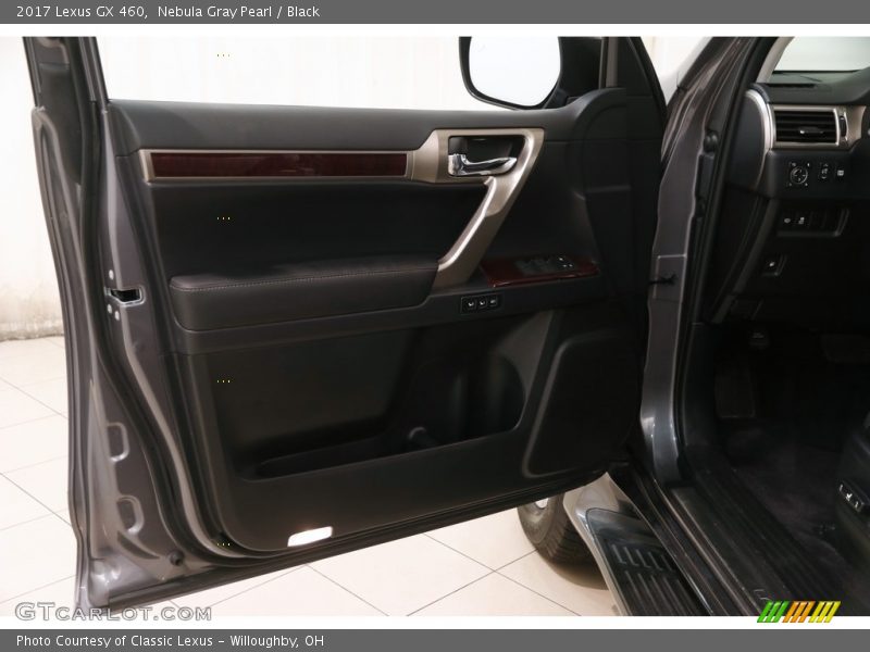Nebula Gray Pearl / Black 2017 Lexus GX 460