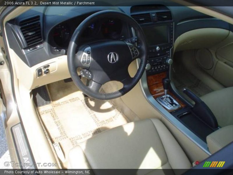 Desert Mist Metallic / Parchment 2006 Acura TL 3.2