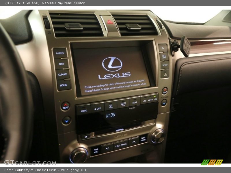 Nebula Gray Pearl / Black 2017 Lexus GX 460