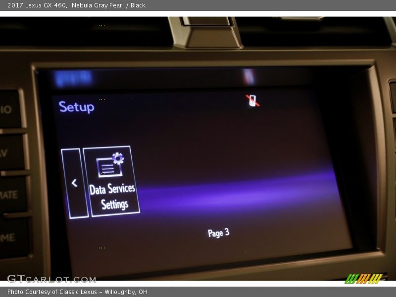 Nebula Gray Pearl / Black 2017 Lexus GX 460