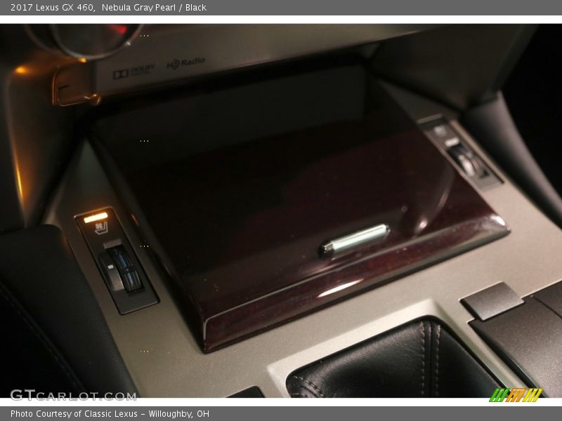 Nebula Gray Pearl / Black 2017 Lexus GX 460