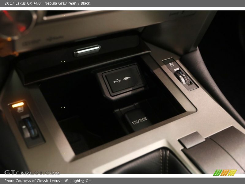 Nebula Gray Pearl / Black 2017 Lexus GX 460