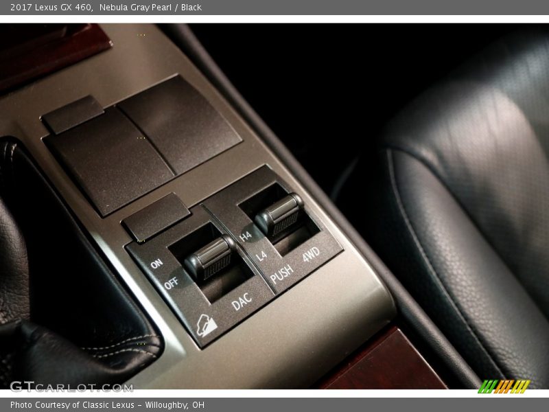 Nebula Gray Pearl / Black 2017 Lexus GX 460