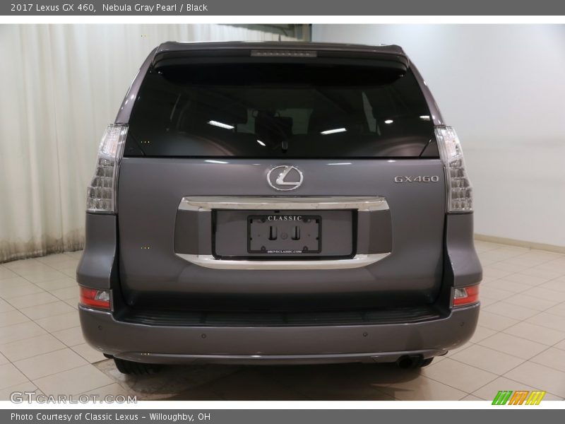 Nebula Gray Pearl / Black 2017 Lexus GX 460