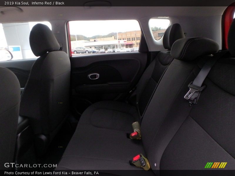 Inferno Red / Black 2019 Kia Soul