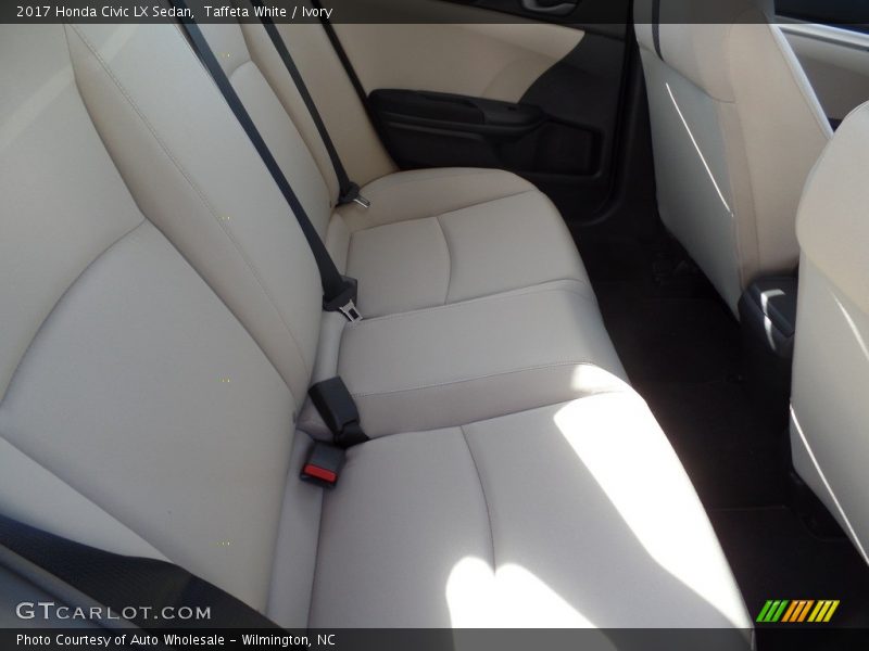 Taffeta White / Ivory 2017 Honda Civic LX Sedan