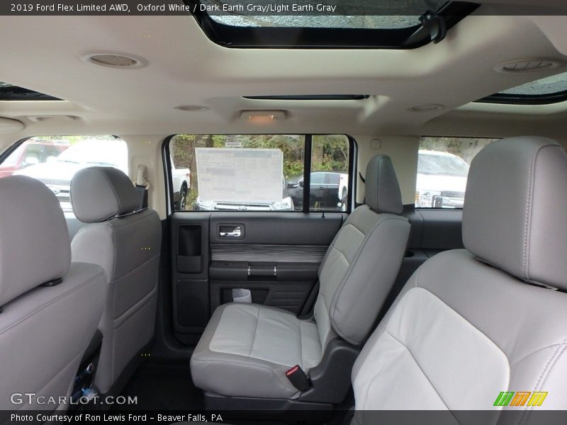 Rear Seat of 2019 Flex Limited AWD