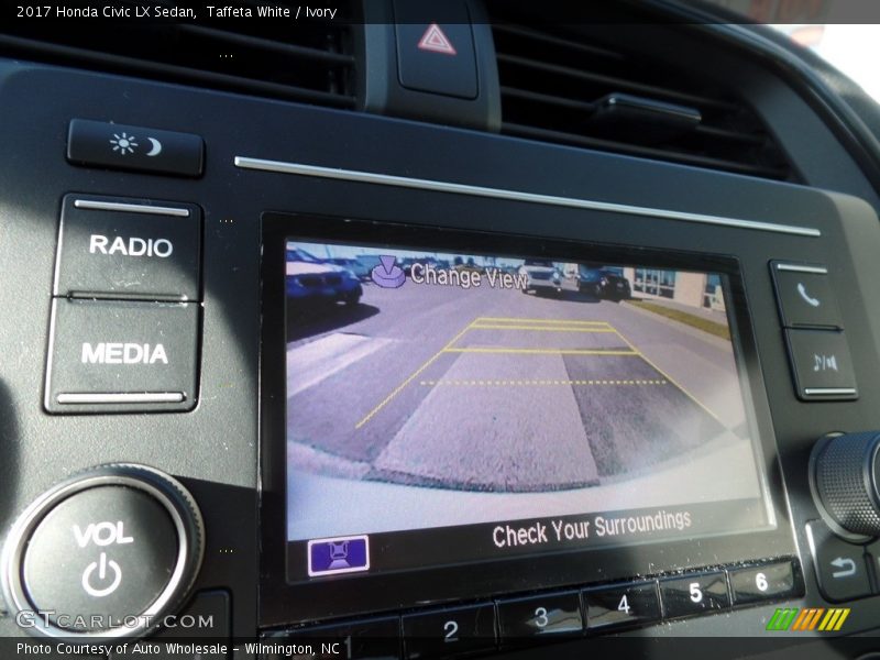 Taffeta White / Ivory 2017 Honda Civic LX Sedan