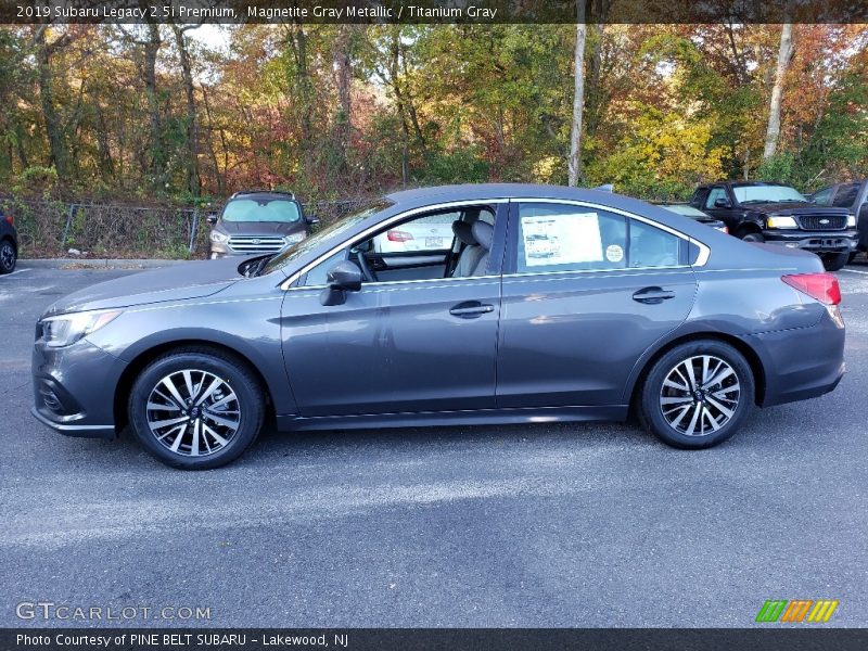 Magnetite Gray Metallic / Titanium Gray 2019 Subaru Legacy 2.5i Premium