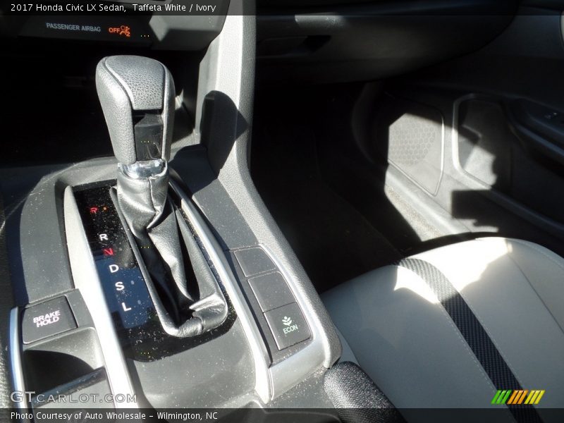 Taffeta White / Ivory 2017 Honda Civic LX Sedan