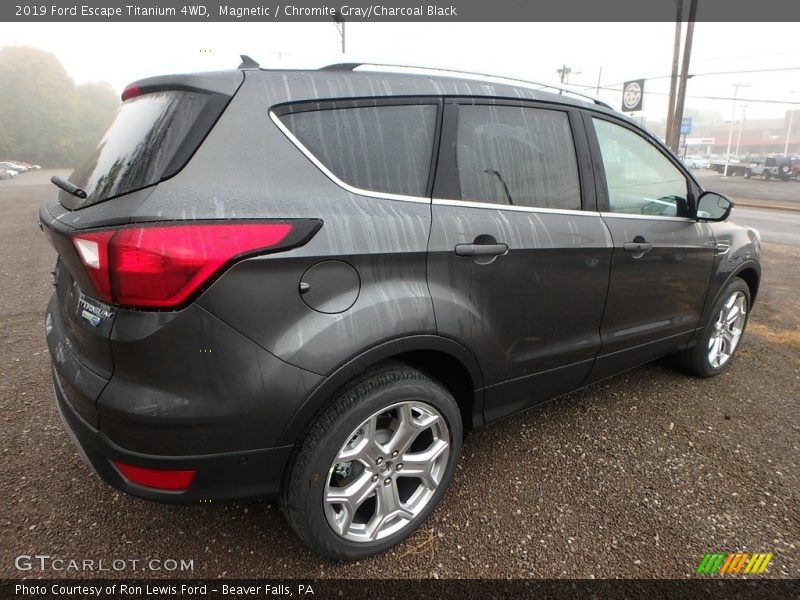 Magnetic / Chromite Gray/Charcoal Black 2019 Ford Escape Titanium 4WD