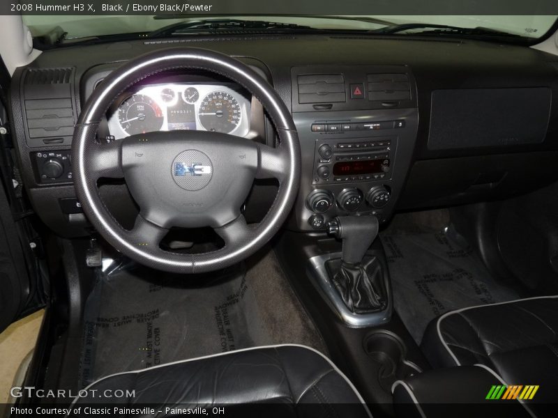Black / Ebony Black/Pewter 2008 Hummer H3 X