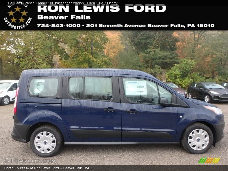 Dark Blue / Ebony 2019 Ford Transit Connect XL Passenger Wagon