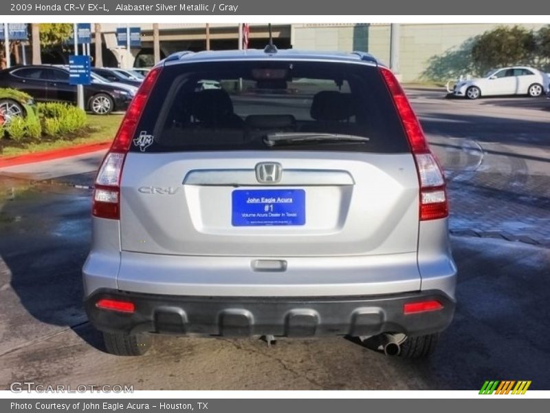 Alabaster Silver Metallic / Gray 2009 Honda CR-V EX-L