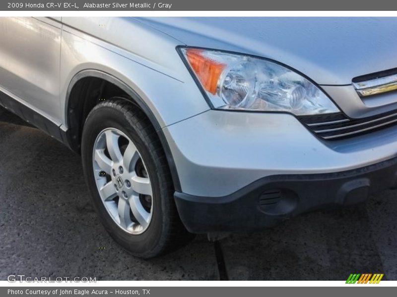 Alabaster Silver Metallic / Gray 2009 Honda CR-V EX-L