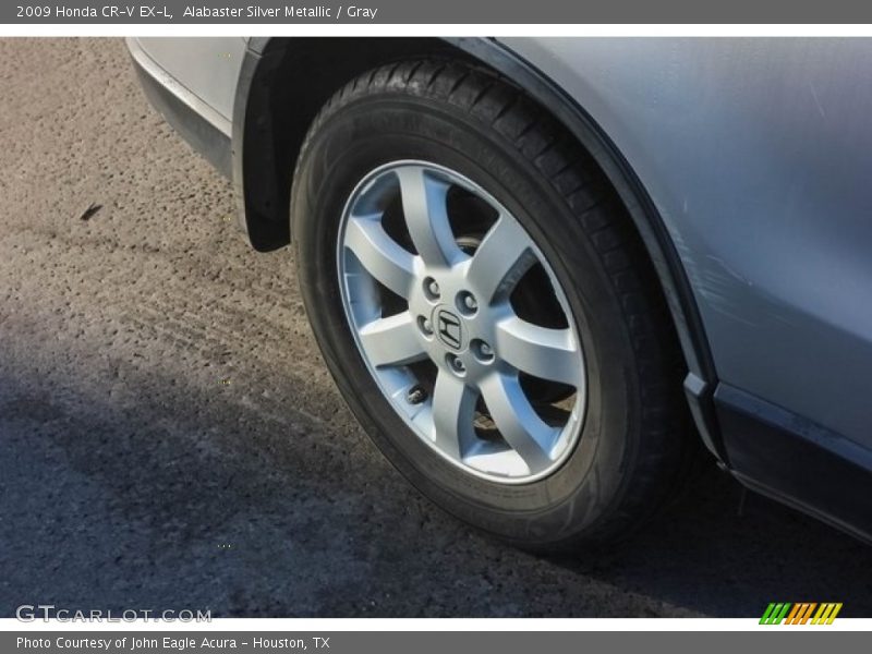 Alabaster Silver Metallic / Gray 2009 Honda CR-V EX-L
