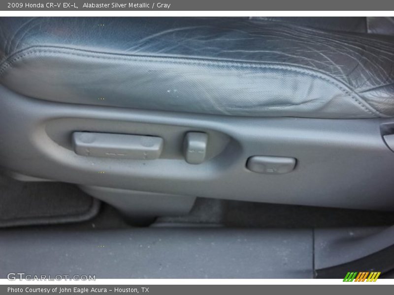 Alabaster Silver Metallic / Gray 2009 Honda CR-V EX-L