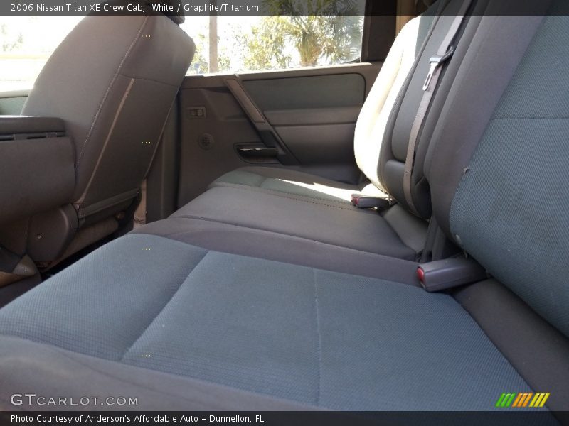 White / Graphite/Titanium 2006 Nissan Titan XE Crew Cab