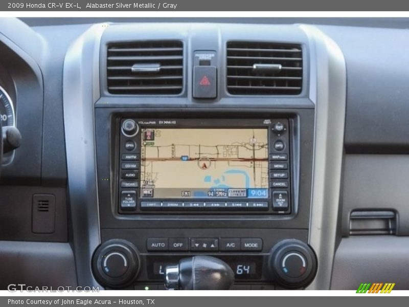 Alabaster Silver Metallic / Gray 2009 Honda CR-V EX-L